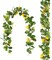 4Pcs Total 22 Ft Artificial Lemon Garland Spring Summer Faux Fruit Vine